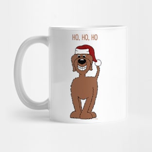 Brauner Doodle Santa Claus Mug